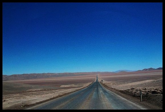 Paisajes del Desierto de Atacama. Chile.