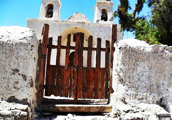 Iglesia de San Pedro de Atacama Chile.