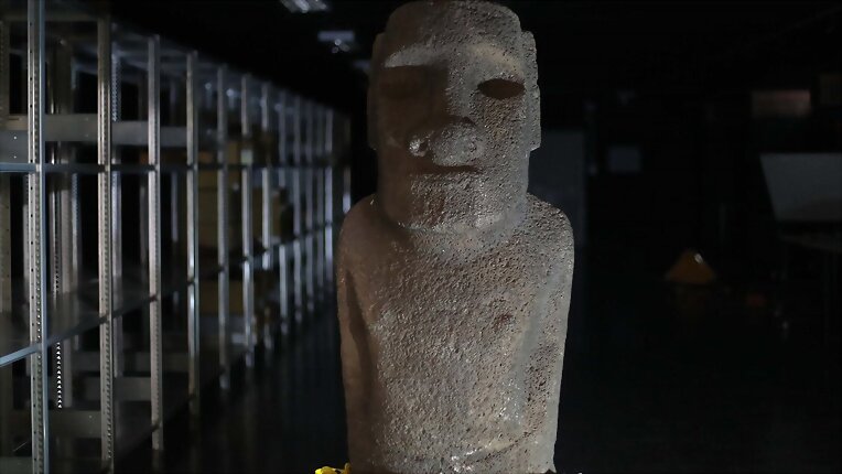 Moai vuelve a Rapa Nui