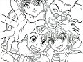 killua, kurapika,  leorio y gon