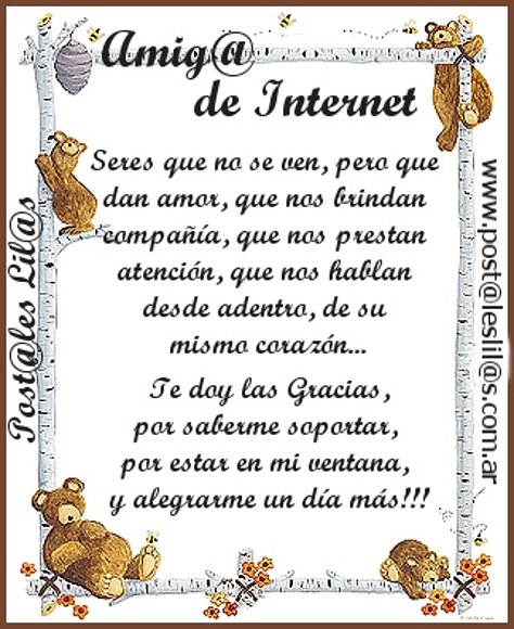 amigos de internet