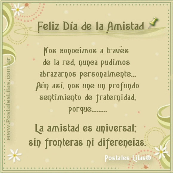feliz dia del amigo en colombia