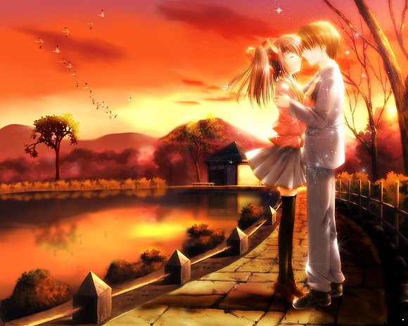 un atardeser  con mi primer amor