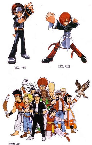 K.O.F Chibi Grupo