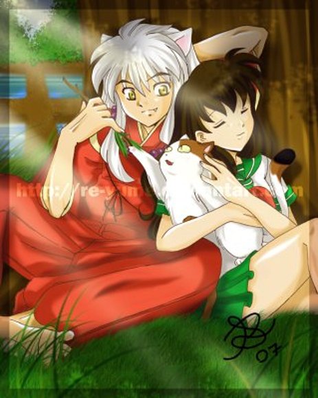 inu y kagome: