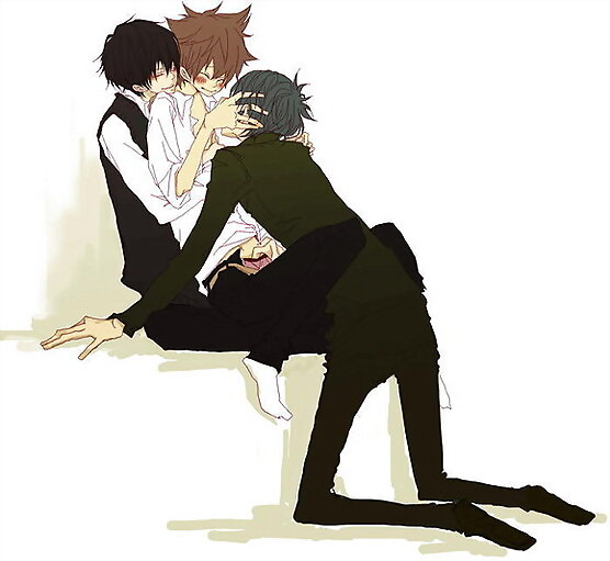 Hibari,Tsuna y Mukuro