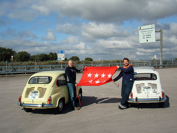 camino a Sevilla con kikegonza y Sara