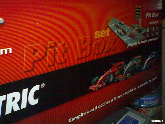 Scalextric DS + Pit Box