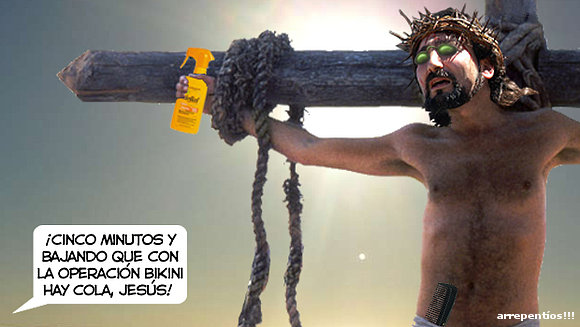 La crucifixión era una técnica de bronceado