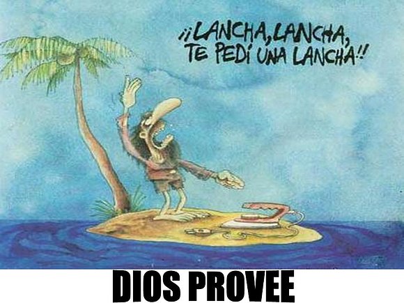 un poquito de humor blanco (pero poco)