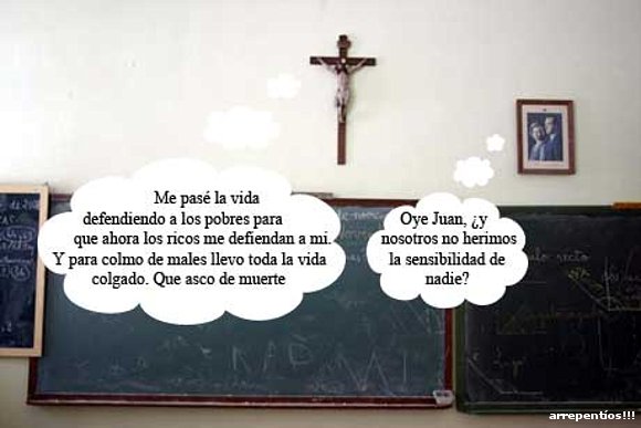 Con la CRUZ  a cuestas
