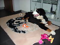 Yo.. y mi nueva alfombra boyera....