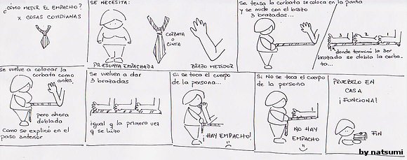 Cómo medir el empacho x cosas cotidianas