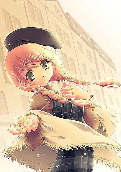 la niña guapa