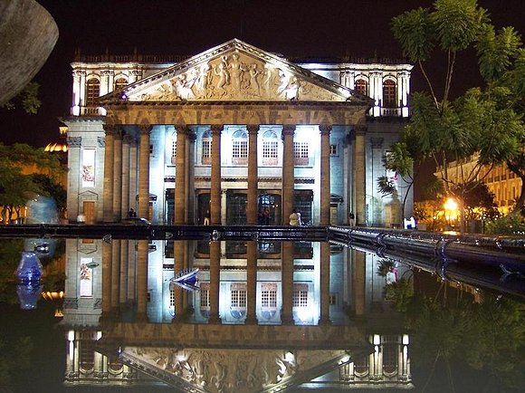 EL TEATRO DEGOLLADO EN GUADALAJARA JALISCO