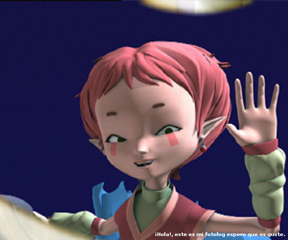 Aelita in Lyoko