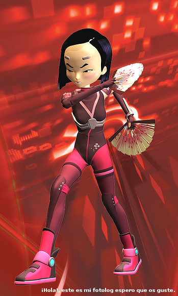 Yumi in the digital sea. [ 3 ]