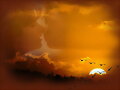 EN MI CIELO AL CREPUSCULO....