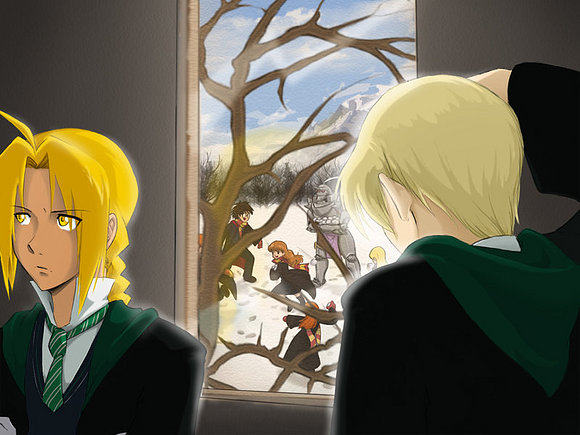 Edward Elric y Draco Malfoy