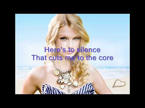 TS - Forever &amp; Always (Piano Version) with Lyrics