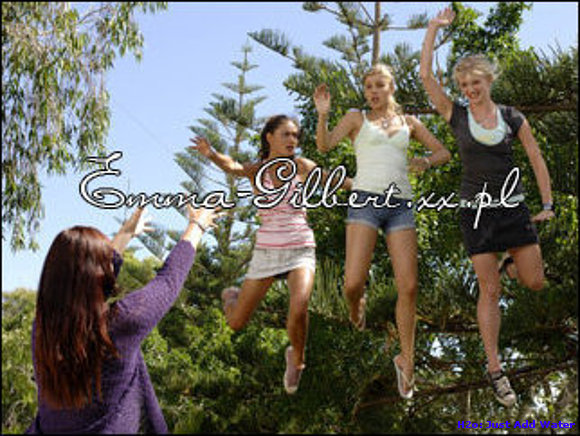 las chicas por los aires