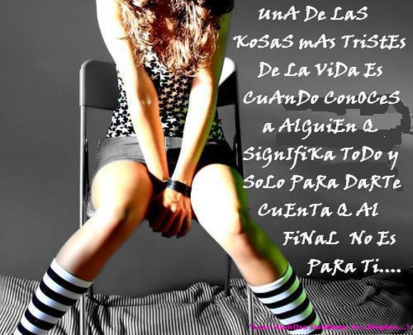 La kruda realidad...