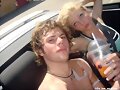 Cariba Heine en una fiesta