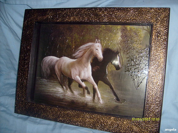 tridimenional de caballo