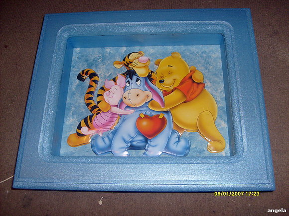 tridimensional wine de pooh