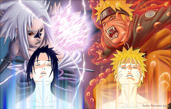 Naruto y sasuke