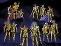 antiguos caballeros dorados