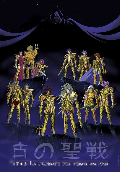 antiguos caballeros dorados