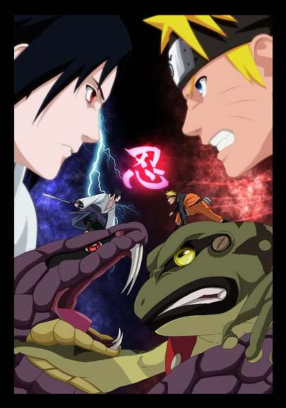 sasuke vs naruto