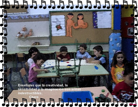 Dedicada a mis niños de 3º