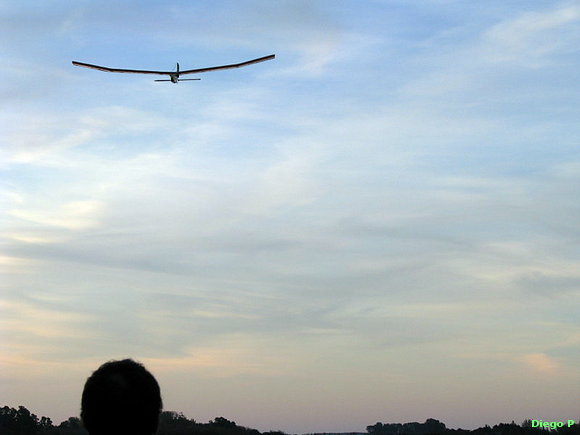 Vuelo al atadecer