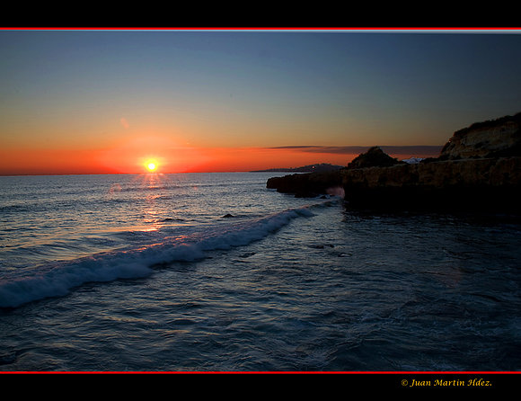 ATARDECER EN LA ALBUFEIRA
