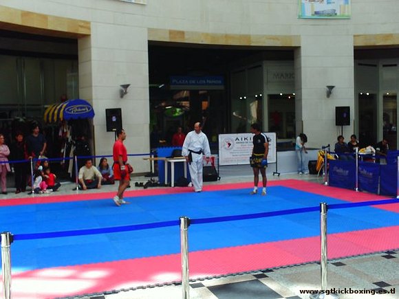 COMBATE DE EXHIBICION SANDA