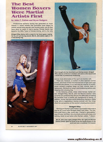 WOMEN  KICK BOXING
