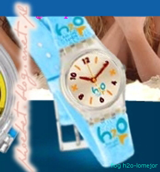 El reloj de h2o!