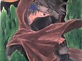 mi dibujo de kakashi