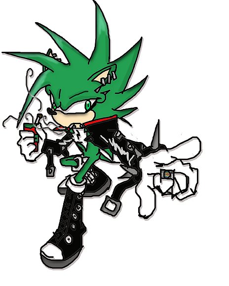 rocki el erizo rockero