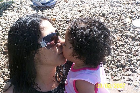 mi bebe y yo en canyon lake