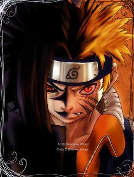 Naruto VS Sasuke Trasformados