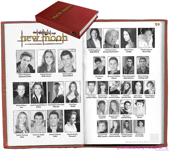 El anuario escolar de Twilight