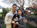 el dia de navidad con nuestro regalo...LASHA!!!