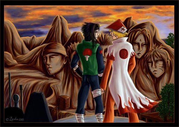 sasuke y naruto
