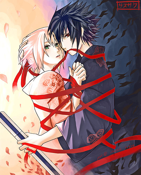 SASUKE Y SAKURA