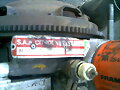 El motor donado por un GS Pallas 1979