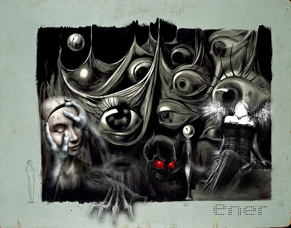 Composicion Dibujo Dali