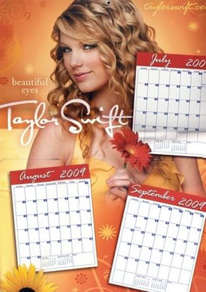 CALENDARIO DE TAYLOR SWIFT